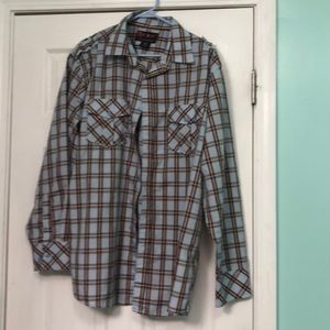 3xl bottom down collared shirt